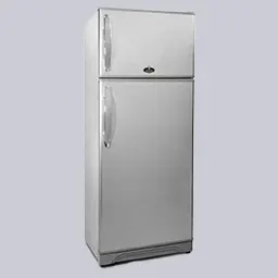 ثلاجه نوفروست كريازي 370 لتر سوليتير سيلفر ER370N/3