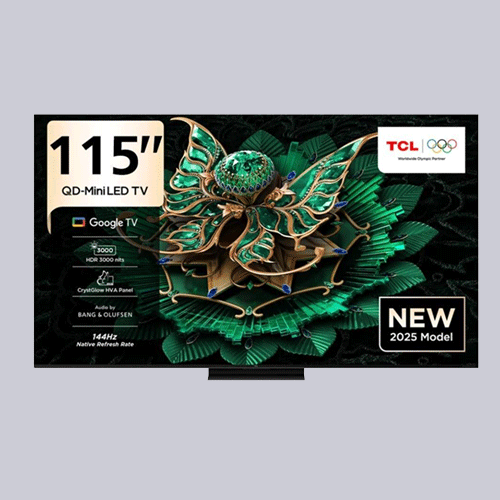 شاشة تي سي إل " 115 ميني ليد جوجل تي في QD 115C7K